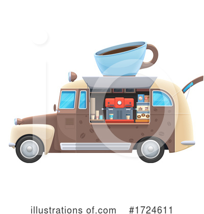Coffee Clipart #1724611 by Vector Tradition SM