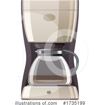 Coffee Machine Clipart #1735199 by Vector Tradition SM