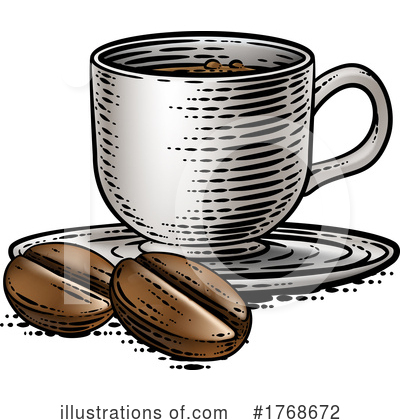 Royalty-Free (RF) Coffee Clipart Illustration by AtStockIllustration - Stock Sample #1768672