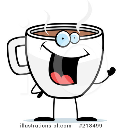Royalty-Free (RF) Coffee Clipart Illustration by Cory Thoman - Stock Sample #218499