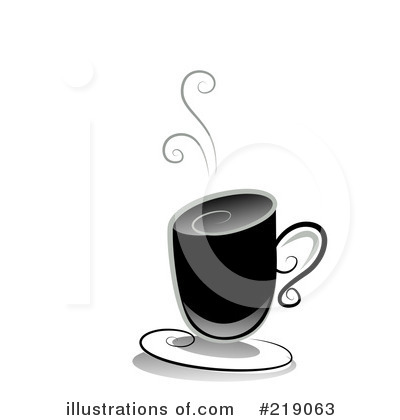 Royalty-Free (RF) Coffee Clipart Illustration by BNP Design Studio - Stock Sample #219063