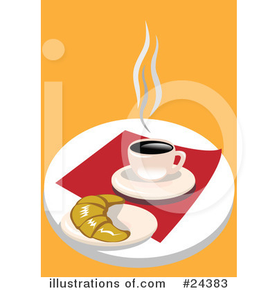 Royalty-Free (RF) Coffee Clipart Illustration by Eugene - Stock Sample #24383
