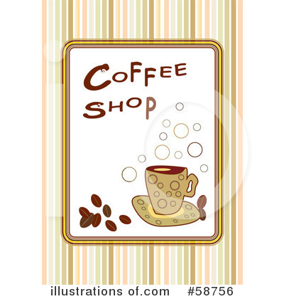 Royalty-Free (RF) Coffee Clipart Illustration by MilsiArt - Stock Sample #58756