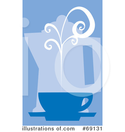 Royalty-Free (RF) Coffee Clipart Illustration by xunantunich - Stock Sample #69131