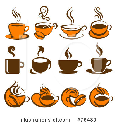 Royalty-Free (RF) Coffee Clipart Illustration by elena - Stock Sample #76430