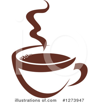 Royalty-Free (RF) Coffee Cup Clipart Illustration by Vector Tradition SM - Stock Sample #1273947