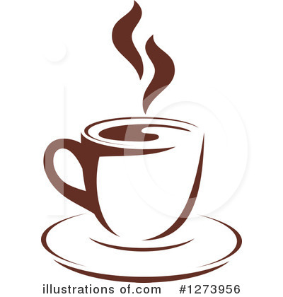 Royalty-Free (RF) Coffee Cup Clipart Illustration by Vector Tradition SM - Stock Sample #1273956