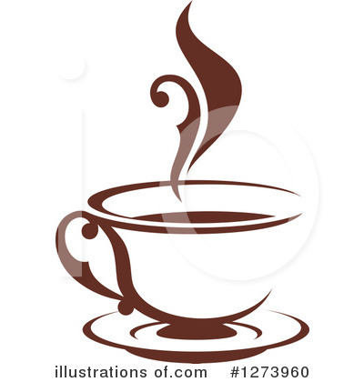 Royalty-Free (RF) Coffee Cup Clipart Illustration by Vector Tradition SM - Stock Sample #1273960