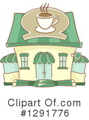 Coffee House Clipart #1291776 by BNP Design Studio