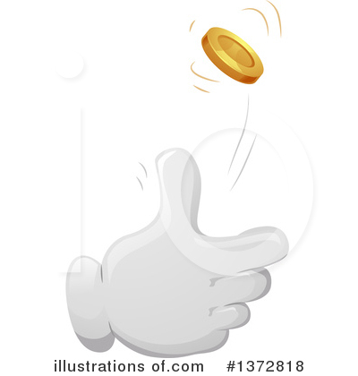 Coin Toss Clipart #1372818 by BNP Design Studio