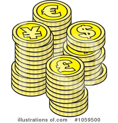 Yen Clipart #1059500 by Any Vector