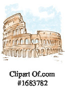 Coliseum Clipart #1683782 by Domenico Condello