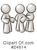 Colleagues Clipart #24614 by Leo Blanchette