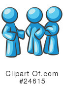 Colleagues Clipart #24615 by Leo Blanchette