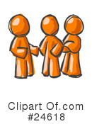 Colleagues Clipart #24618 by Leo Blanchette