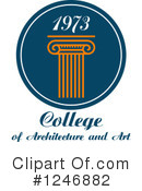 College Clipart #1246882 by Vector Tradition SM