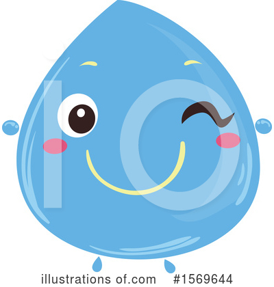 Water Drop Clipart #1569644 by BNP Design Studio