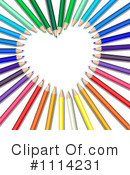 Colored Pencils Clipart #1114231 by Oligo