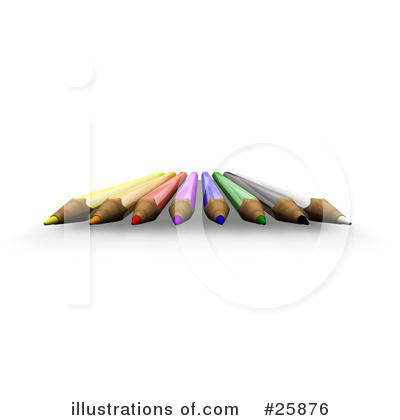 Colored Pencils Clipart #25876 by KJ Pargeter