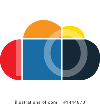 Cloud Clipart #1444873 by ColorMagic