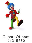 Colorful Clown Clipart #1315780 by Julos