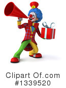 Colorful Clown Clipart #1339520 by Julos