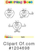 Coloring Book Page Clipart #1204698 by Hit Toon