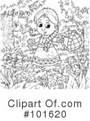Coloring Page Clipart #101620 by Alex Bannykh