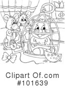 Coloring Page Clipart #101639 by Alex Bannykh