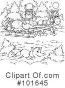 Coloring Page Clipart #101645 by Alex Bannykh
