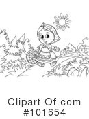 Coloring Page Clipart #101654 by Alex Bannykh