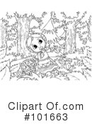 Coloring Page Clipart #101663 by Alex Bannykh