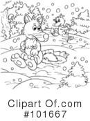 Coloring Page Clipart #101667 by Alex Bannykh