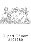 Coloring Page Clipart #101680 by Alex Bannykh