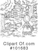 Coloring Page Clipart #101683 by Alex Bannykh