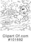 Coloring Page Clipart #101692 by Alex Bannykh