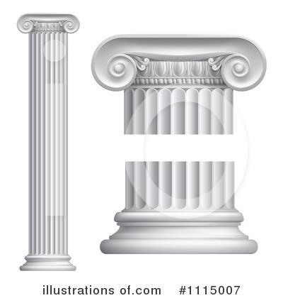 Column Clipart #1115007 by AtStockIllustration