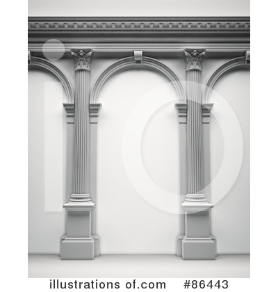 Royalty-Free (RF) Columns Clipart Illustration by Mopic - Stock Sample #86443