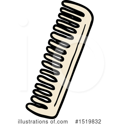 Royalty-Free (RF) Comb Clipart Illustration by lineartestpilot - Stock Sample #1519832