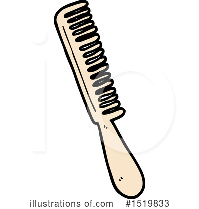 Royalty-Free (RF) Comb Clipart Illustration by lineartestpilot - Stock Sample #1519833