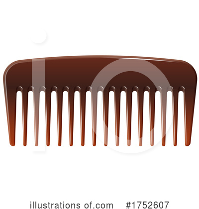 Royalty-Free (RF) Comb Clipart Illustration by Vector Tradition SM - Stock Sample #1752607