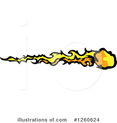 Royalty-Free (RF) Comet Clipart Illustration by Chromaco - Stock Sample #1260624