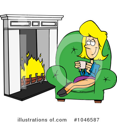 Royalty-Free (RF) Comfortable Clipart Illustration by toonaday - Stock Sample #1046587