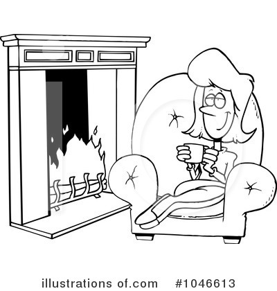 Royalty-Free (RF) Comfortable Clipart Illustration by toonaday - Stock Sample #1046613