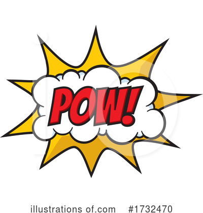 Pow Clipart #1732470 by Any Vector