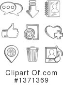 Communication Clipart #1371369 by Vector Tradition SM