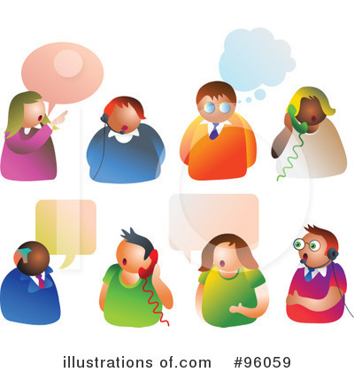 Royalty-Free (RF) Communication Clipart Illustration by Prawny - Stock Sample #96059