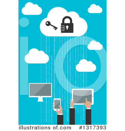 Cloud Computing Clipart #1317393 by Vector Tradition SM