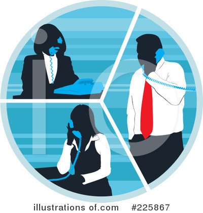 Business Woman Clipart #225867 by David Rey