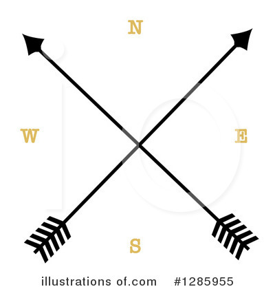 Royalty-Free (RF) Compass Clipart Illustration by Cherie Reve - Stock Sample #1285955